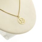 Image 7 of Gold pendant; Faith, hope, and love