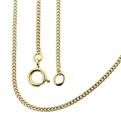 Gold gourmet link necklace | 41 cm Image 1 of Gold gourmet link necklace | 41 cm