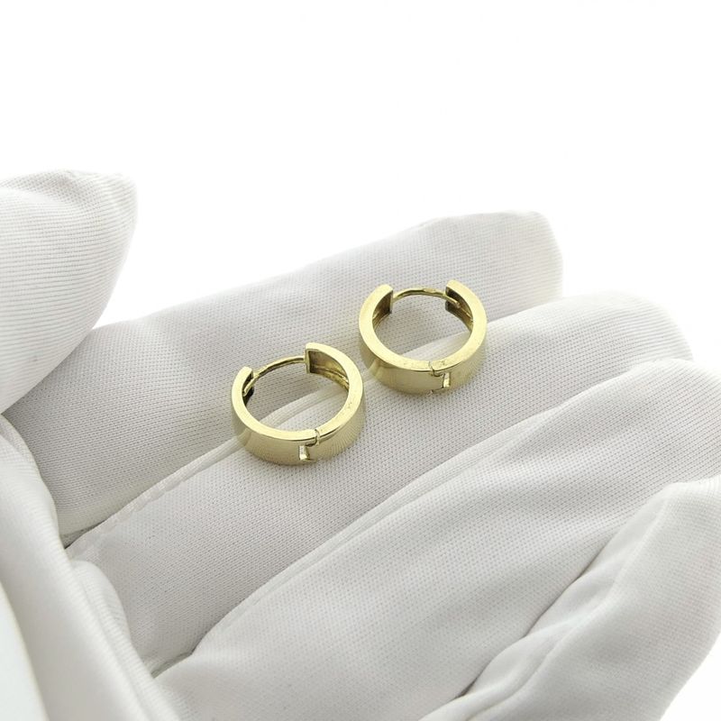 Image 6 of Gold earrings | Ø 13.7 mm