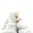 Image 6 of Gold faceted stud earrings