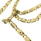 Image 5 of Gold scroll link chain; Midas