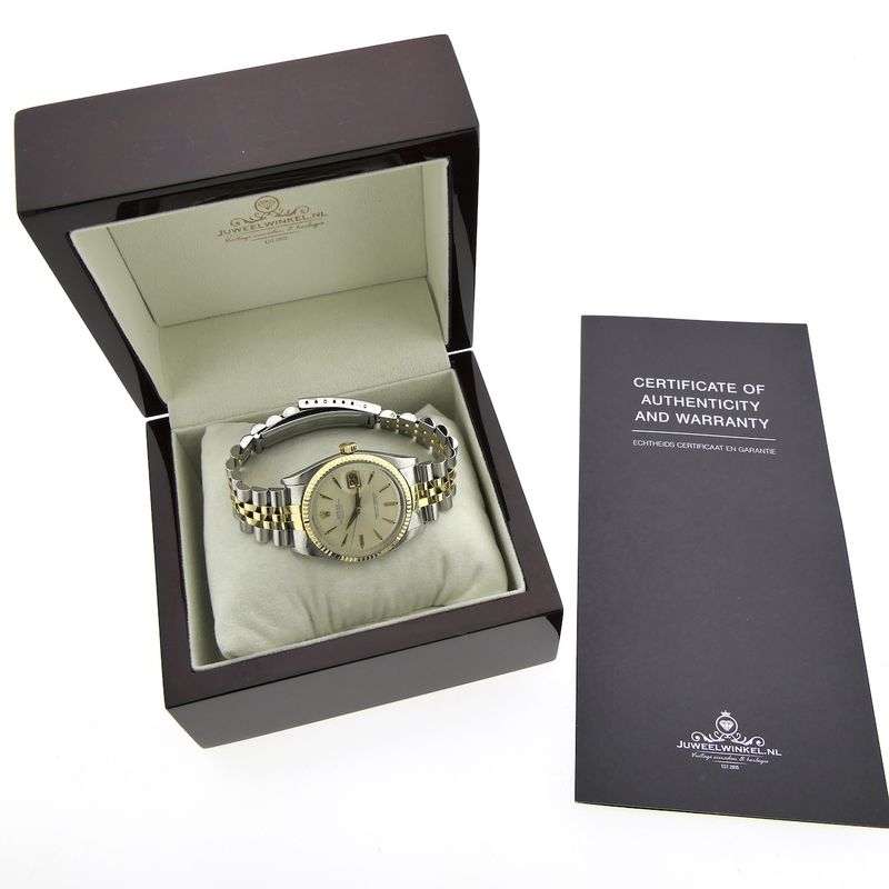 Image 4 of Rolex Datejust 36mm 1601; Vintage automatic watch