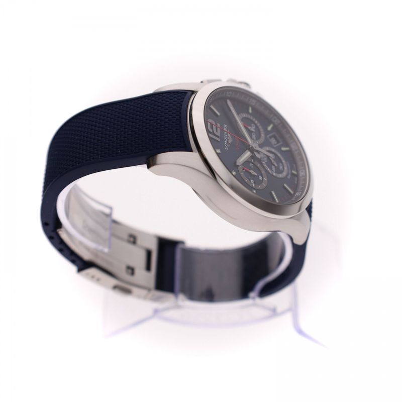 Image 11 of Longines V.H.P. Chronograph L3.717.4.96.9; Men's Watch