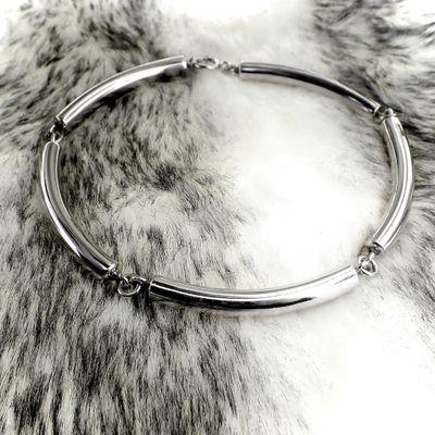 Image 2 of Solid silver necklace | 37 cm