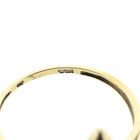 Image 8 of Golden Decorative Ring with Diamond; 0.005 ct.