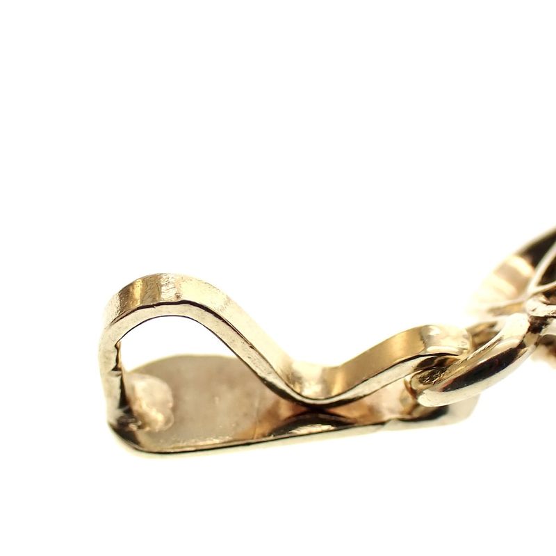 Image 2 of Vintage gold pendant with garnet stone