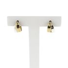 Image 1 of Two-tone gold earrings | Ø 12 mm
