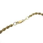 Image 3 of Gold twisted link bracelet | 20 cm