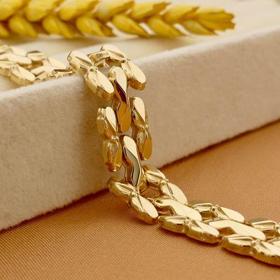 Image 2 of Golden Bismarck Link Bracelet
