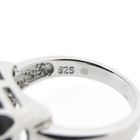 Image 7 of Silver ring with onyx