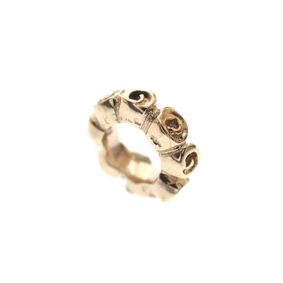 Image 1 of Pandora spacer; Gold; Rose