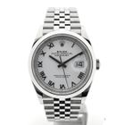 Image 21 of Rolex Datejust 36mm 'White Roman' 126200; Automatic watch