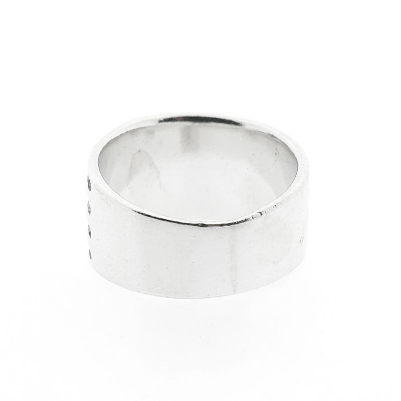 Image 3 of Wide silver ring