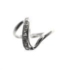 Image 2 of Silver fantasy ring with zirconia