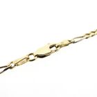 Image 4 of Bicolor Figaro Chain Necklace | 50.5 cm