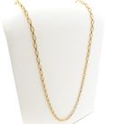 Image 5 of Gold anchor link chain/sautoir