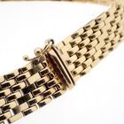 Image 7 of Vintage gold panther link bracelet