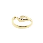Image 4 of Gold Ring with Diamond; 0.12 ct.