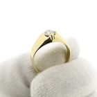 Image 2 of Gold ring with zirconia