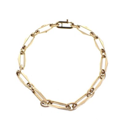 Image 1 of Gold closed for ever bracelet | 19 cm