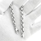 Image 9 of Silver anchor link bracelet | 19.5 cm