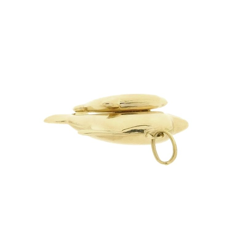 Image 9 of Golden dolphin pendant