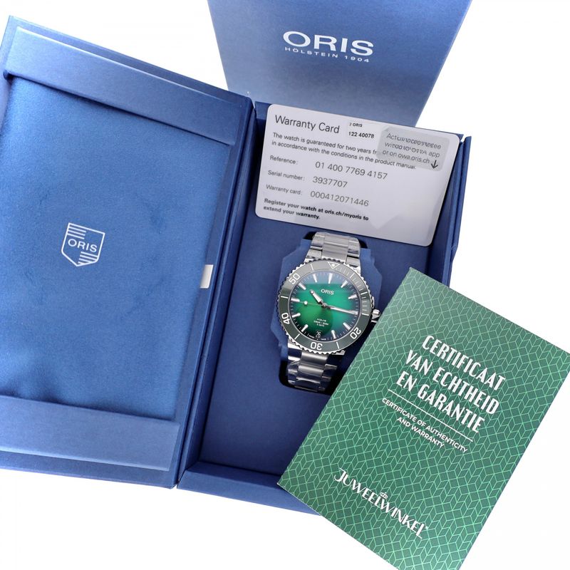 Image 13 of Oris Aquis Date '5-Days' Cal. 400; Automatic Men's Watch
