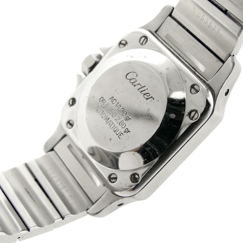 Image 11 of Cartier Santos Galbee; Automatic ladies watch