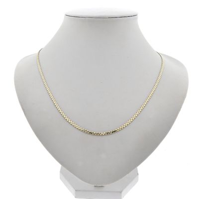 Image 1 of Gold Cardano link necklace | 51 cm