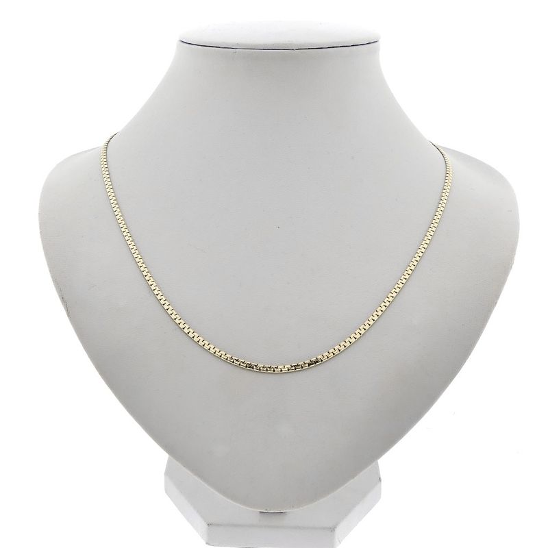 Image 1 of Gold Cardano link necklace | 51 cm