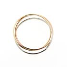 Image 3 of Tricolor Gold Trinity Ring