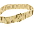 Image 3 of Gold Bracelet with Fantasy Links; 14 Karat; 19.5 cm