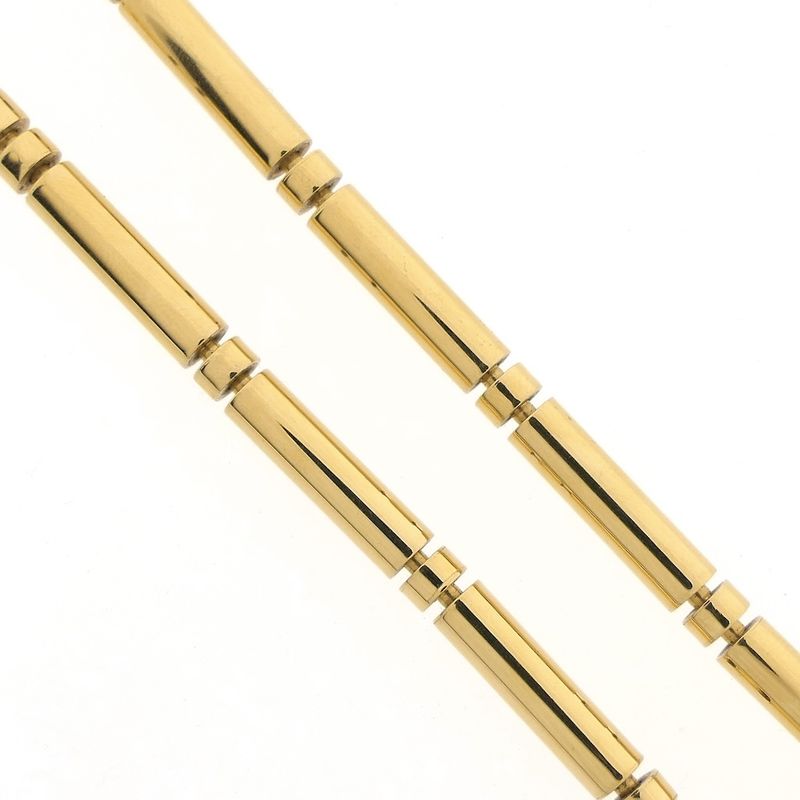 Image 3 of Golden Bamboo link chain