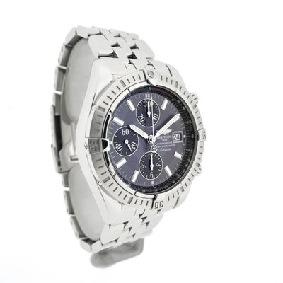 Image 2 of Breitling Chronomat Evolution 'Grey' A13356 / A156F17PA; Chronograph men's watch in full set