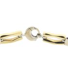 Image 4 of Two-tone gold fantasy link bracelet