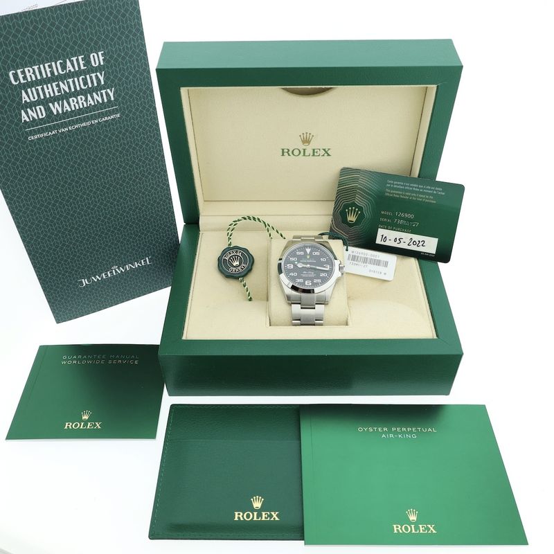 Image 4 of Rolex Air-King 40mm 126900; Automatic men's watch