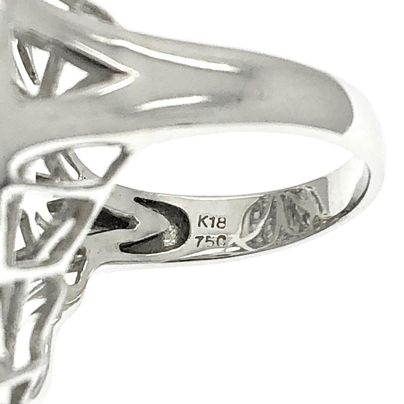 Image 4 of Exclusive cluster cocktail ring with diamond; baguette and brilliant cut 5.00 ct