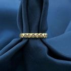 Image 8 of Gold ring with zirconia