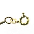 Image 7 of Golden Venetian link chain | 55 cm