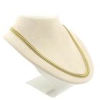 Image 3 of Gold French gourmet link necklace | 45 - 48 cm