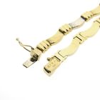 Image 5 of Two-tone gold fantasy link bracelet