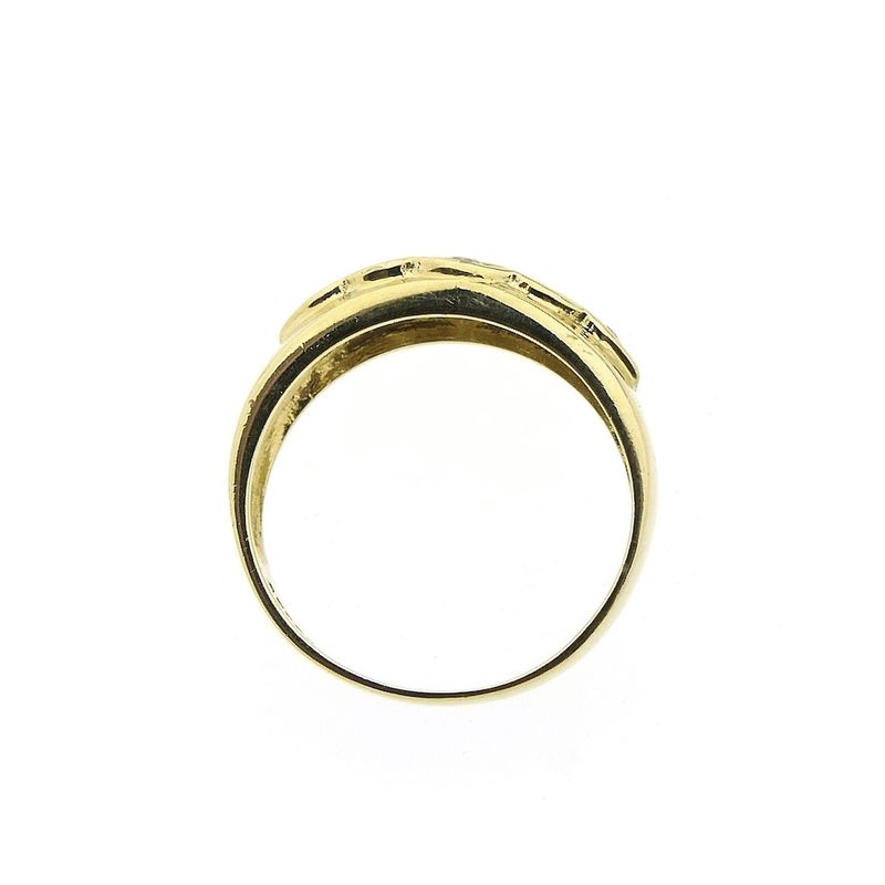 Image 3 of Gold fantasy ring with zirconia