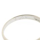 Image 5 of 18-karat bicolor solitaire ring with 0.01 ct. diamond