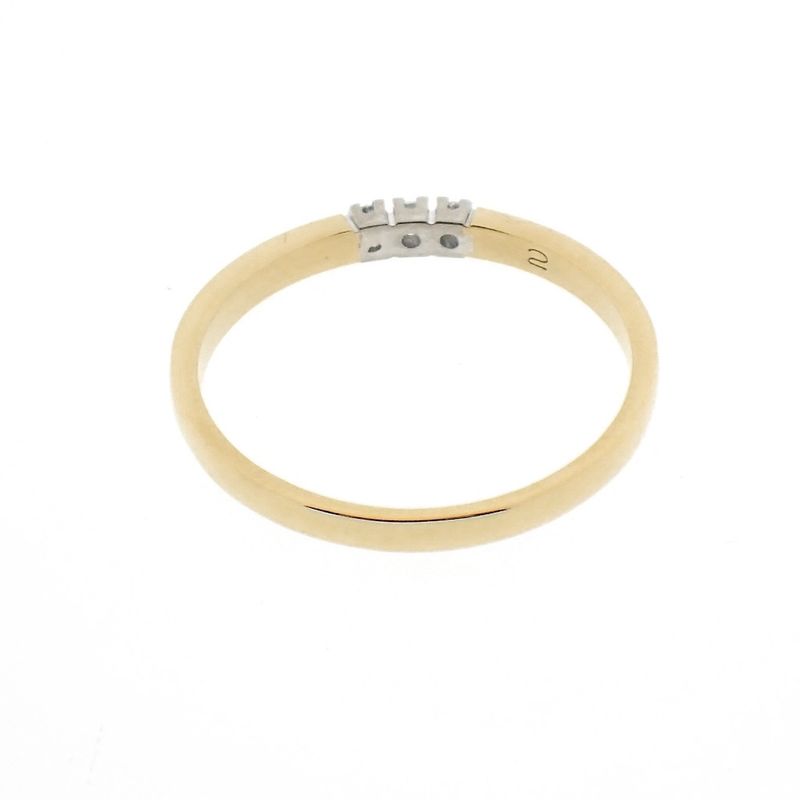 Image 7 of Gold ring with 0.06 ct. diamonds | Diamonde