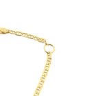 Afbeelding 7 van Gouden marineschakel kinderarmband met graveerplaatje | 12,5 cm - 15 cm