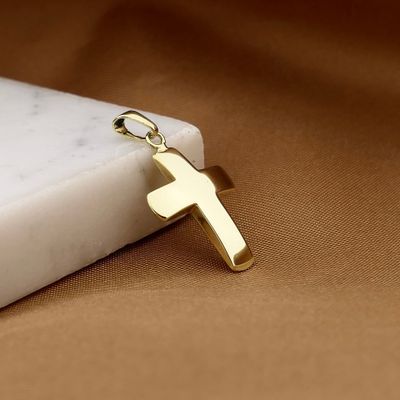 Gold Cross Pendant Image 2 of Gold Cross Pendant