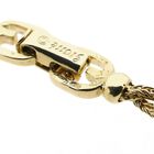 Image 6 of Gold Long Braided Fox Tail Necklace | 87.5 cm