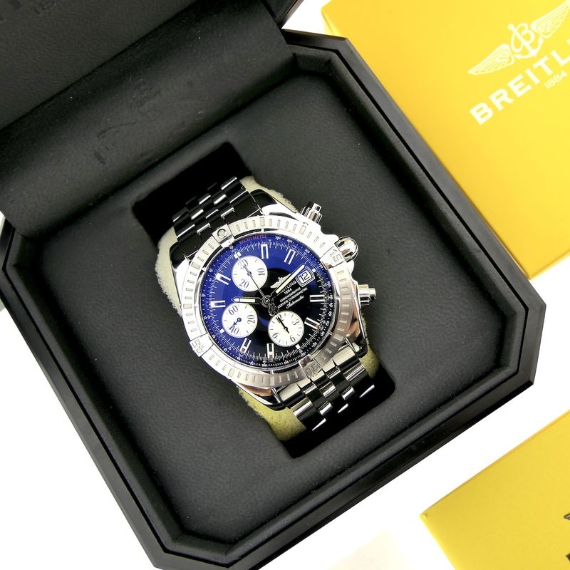 Image 21 of Breitling Chronomat Evolution A13356; Chronograph men's watch