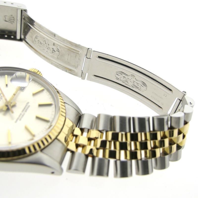 Image 15 of Rolex Datejust 16013; Vintage 18k gold/steel watch