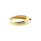 Afbeelding 5 van Bicolor gouden ring met diamant; 0,17 ct. 